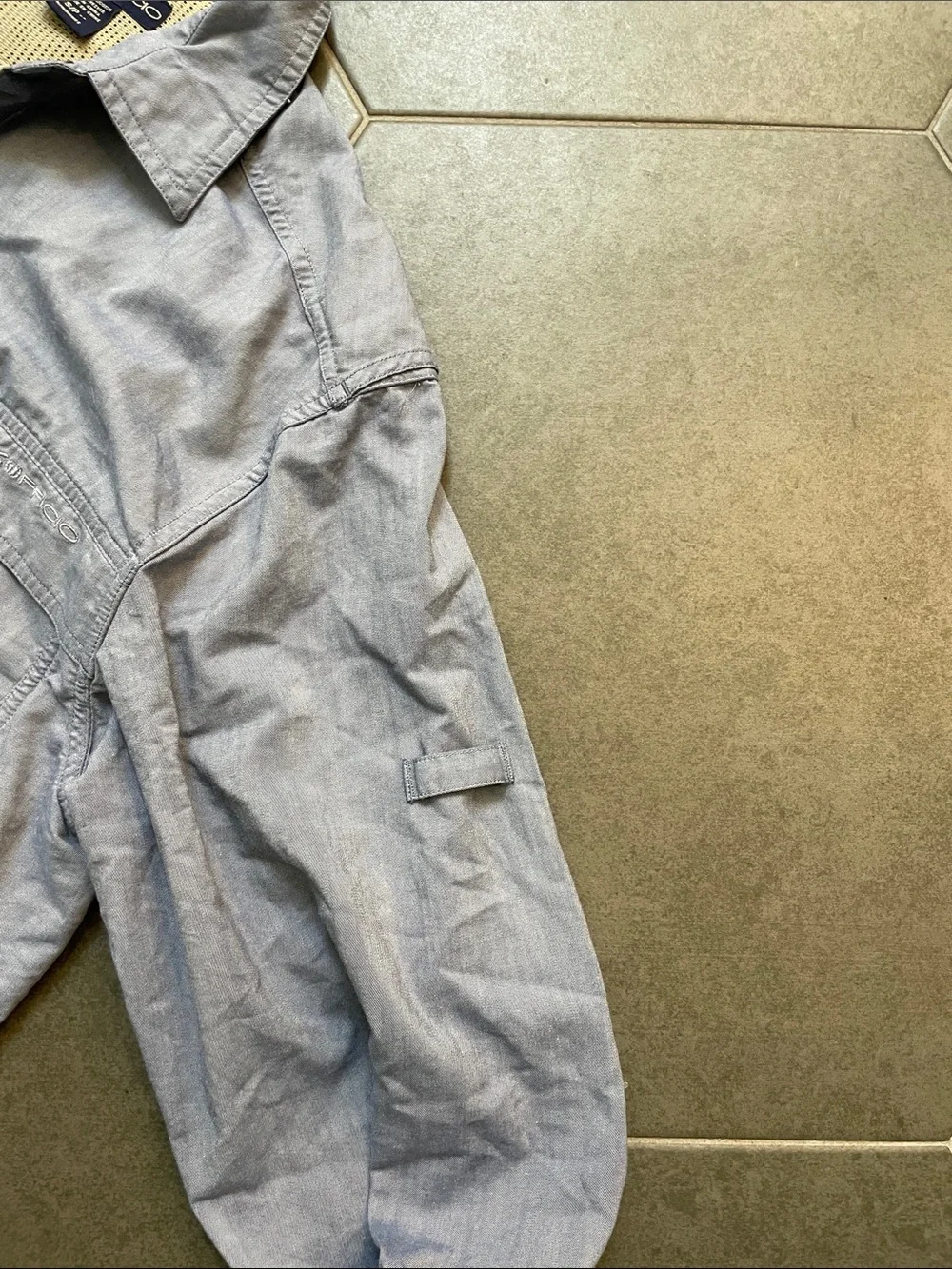 ExOfficio Men's Chambray Utility Shirt Jacket S